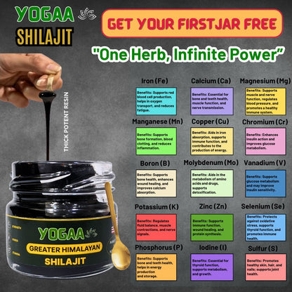 Free Pure Potent Greater Himalayan Shilajit